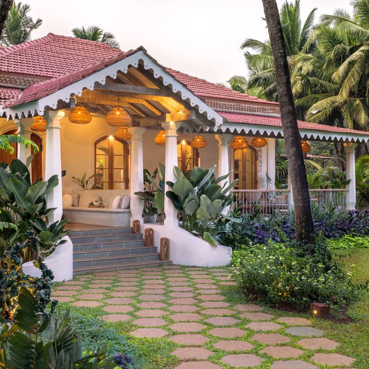 Frontage with Ornamental Plants